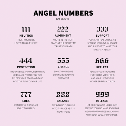 Angel Number Press On Nails