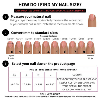 Feisty Press On Nails