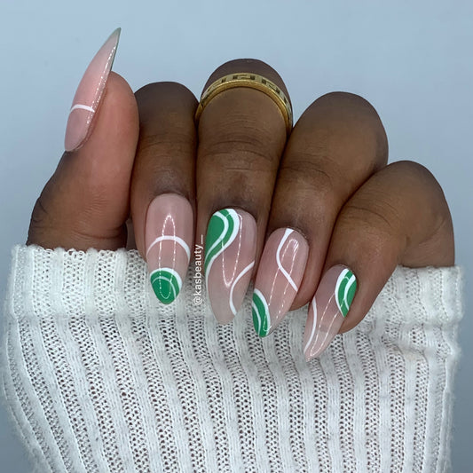 Forest Press On Nails