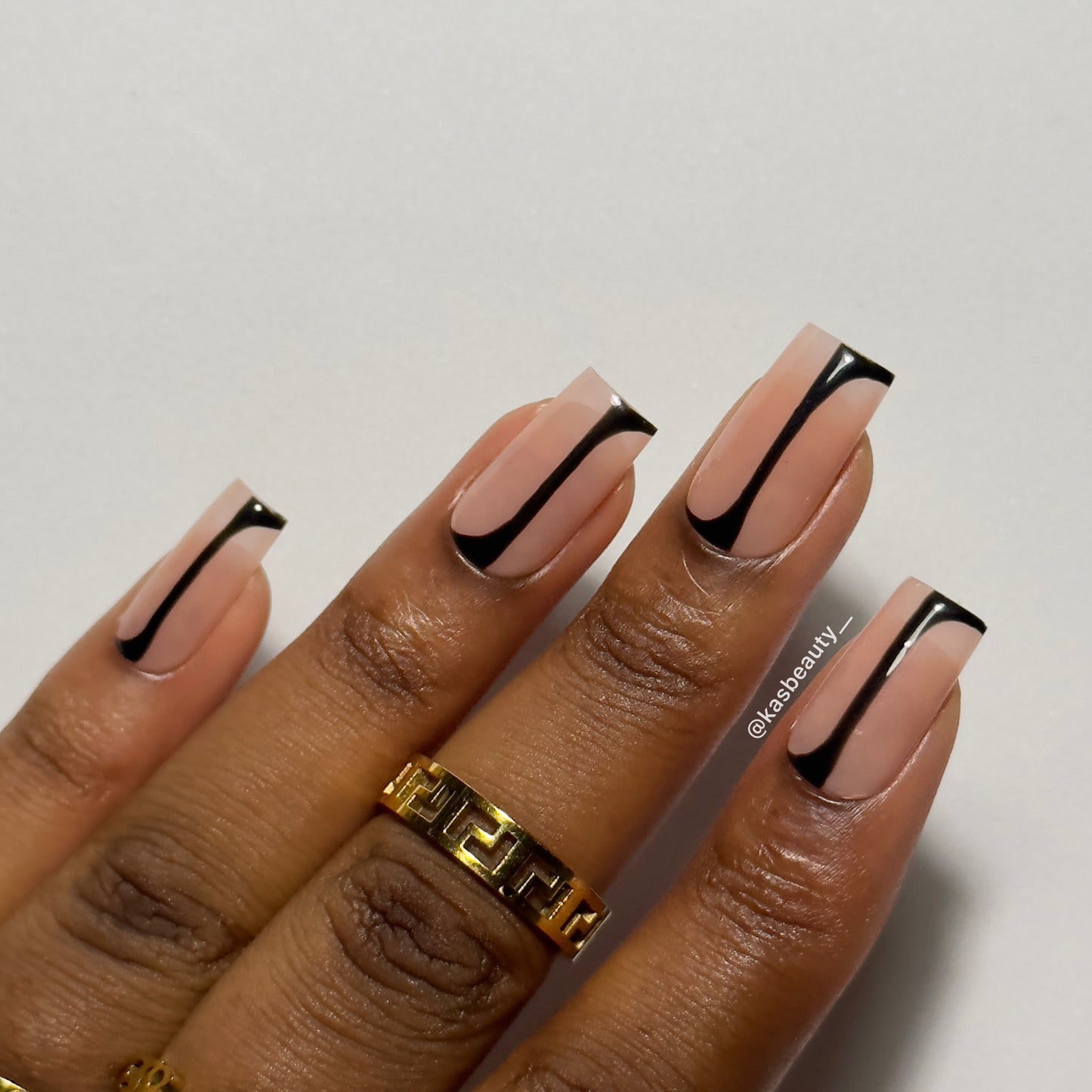 Black Kitty Press On Nails