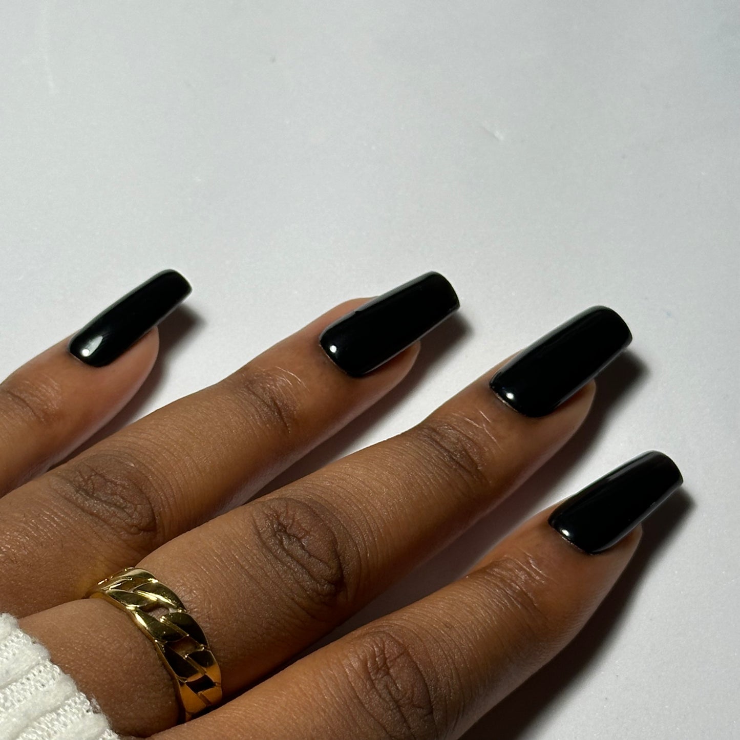 Black Press On Nails