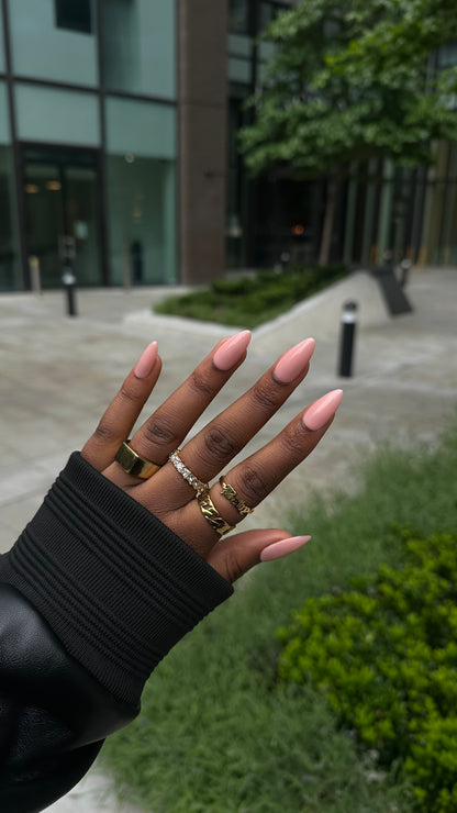 Pink Nude Press On Nails