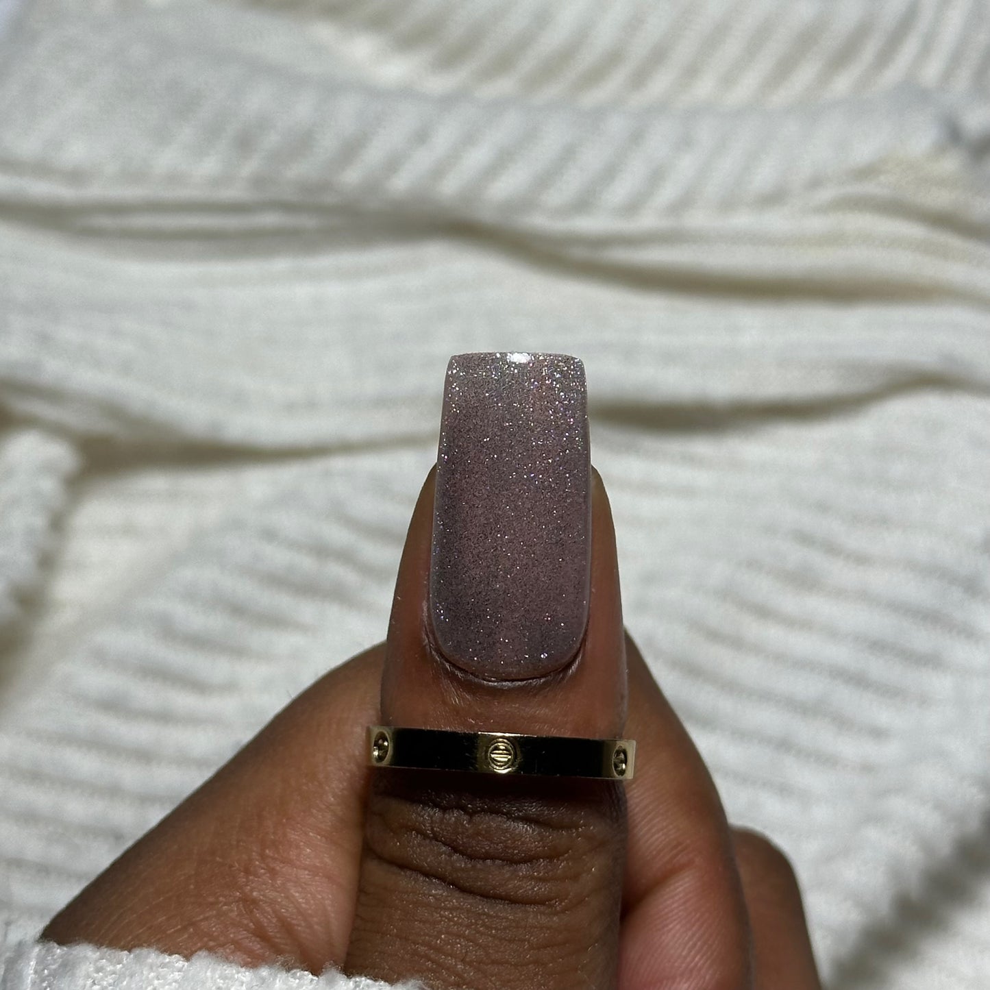Tiara Press On Nails